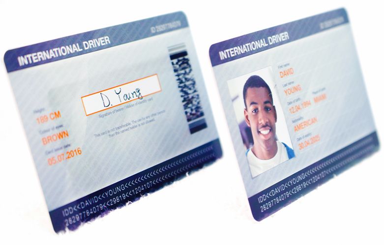 Free driver license template photoshop